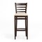 Flash Furniture HERCULES Ladder Back Walnut Wood Restaurant Barstool - Tan Vinyl Seat XU-DGW0005BARLAD-WAL-TNV-GG - alternate 9