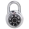 Prosource Padlock, Standard Shackle, 1/4 in Dia Shackle, 1-1/4 in H Shackle, Steel Shackle, Steel Body HD6147763-3L - alternate 1