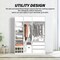 Simple Deluxe HealSmart Velvet Hangers, Space Saving Clothes Hangers for Closet, Black, 50PK HKHANGVELVET50BLK - alternate 5