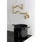 Kingston Brass Wall Mount Pot Filler Faucet, Brushed Brass KS2107RX - alternate 4