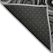 Homeroots 3' X 5' Black And Ivory Geometric Washable Indoor Outdoor Area Rug 631371 - alternate 5