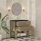 James Martin Vanities Lucian 36" Single Vanity, Pebble Oak, w/ 3 CM Phantome Eclos Widespread Top D704-V36-PBO-WPHT - alternate 4