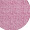 Homeroots 8' Blush And Ivory Round Floral Washable Indoor Outdoor Area Rug 581854 - alternate 4
