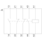 Siemens INSTA contactor with 2 NO contacts and 2 NC Contact for 230 V AC 400V 40A 5TT5042-0 - alternate 3