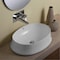 Whitehaus Collection Britannia Oval Above Mount Basin B-SH04 - alternate 2