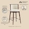 Manhattan Comfort Evalyn Barstool in Cream - Set of 2 2-BS024-CR - alternate 5