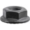 Auveco Spin Lock Nut withSerrations 1/4-20 Thread 19/32in O.D, 100PK 24007 - alternate 1