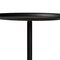 Baxton Studio Webb Metal Pedestal Accent Table, Black 259-14291-ZORO - alternate 6