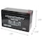 Upg Sealed Lead-Acid Battery, 12V, Lead Acid Chemistry UB1280F1 - alternate 5