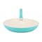 Martha Stewart Everyday Rexford 9.5 Inch Ceramic Nonstick Aluminum Frying Pan in Teal 141008.01 - alternate 5