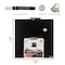 Bazic Products CUBIX Frameless Magnetic Chalkboard, 14in. x 14in., Chalk Marker & Magnet 6049 - alternate 4