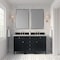 James Martin Vanities Brittany 60" Double Vanity, Black Onyx, w/ 3 CM Siberian Silestone Top w/FreePower Wireless Charger 650-V60D-BKO-FSFR - alternate 5