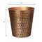Happimess Axel Modern Minimalist Hammered Steel 2-Gallon Wastebasket, Antique Copper HPM1110B - alternate 4