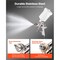 Vevor LVLP Air Spray Gun Gravity Feed Paint Sprayer Gun 3 Nozzles 1.3/1.4/1.7mm H827G-AB - alternate 6