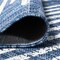 Jonathan Y Zolak Berber Stripe Geometric Blue/Ivory 8 ft Round Indoor/Outdoor Area Rug SMB124C-8R - alternate 5