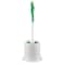 Libman Toilet Bowl Brush, 1 in L Trim, PET Bristle, Polypropylene Holder, White Holder 34 - alternate 1