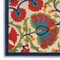 Homeroots 4' X 6' Navy Blue Beige Green Blue And Red Floral Indoor Outdoor Area Rug 546787 - alternate 6