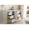 James Martin Vanities De Soto 48" Single Vanity, Bright White, w/ 3 CM Siberian Silestone Top 825-V48-BW-3SFR - alternate 7