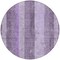 Homeroots 8' Purple And Lilac Round Striped Washable Indoor Outdoor Area Rug 617844 - alternate 7