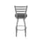 Holland Bar Stool Co 410 Jackie Stainless Steel 36in Swivel Bar Stool with Canter Storm Seat 41036SS004 - alternate 4