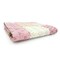 Homeroots 70" X 50" Pale Pink Kantha Cotton Patchwork Throw Blanket with Embroidery 516585 - alternate 8