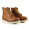 Handpoint Mens 6 in Soft Toe Moc Toe Work Boots-Slip Resistant SureTrack Boots, Full Grain Leather, 6 CK30-8494-D-6 - alternate 4