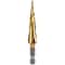 Klein Tools Step Drill Bit, 1/8" to 1/2", VACO 25964 - alternate 1