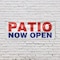 Signmission Patio Now Open, 48 Inch x 120 Inch, Vinyl Banner B-120-30780 - alternate 5