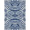 Homeroots 10' X 14' Navy Blue And Ivory Animal Print Washable Indoor Outdoor Area Rug 600635 - alternate 7