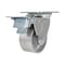 Vestil Cast Iron/Steel Swivel With Total Brake Caster 4 In. Diameter x 2 In. Width 1100 lb Silver CST-VE-4X2CI-SWTB - alternate 1