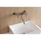 Kingston Brass Double-Handle Wall Mount Bathroom Faucet, Polished Nickel KS2116BEX - alternate 4