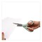 Westcott KleenEarth Rice Husk Scissors, Pointed Tip, 8" Long, Straight Sage Blue Handle 17350 - alternate 3