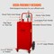 Vevor Fuel Caddy Fuel Storage Tank 30 Gallon 4 Wheels with Manuel Pump, Red VV-SYJYC-013 - alternate 7