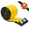 Mytee Products Winch Straps 4inx 20ft Yellow Heavy Duty Tie Down w/Flat Hooks WLL# 5400 lbs, 20PK WS420x20 - alternate 1