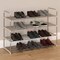 Home-Complete Free Standing Shoe Racks Set of Two 4-Tier Shoe Organizer Shelves with Space for 48 Pairs Total SH-BUND224 - alternate 3