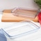 Spice By Tia Mowry 2 Piece 3.1 Quart and 2.3 Quart Glass Baker Set in Blue and Pink 139000.02R - alternate 4