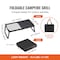Vevor Folding Campfire Grill Portable Camping Fire Pit Steel Outdoor BBQ Picnic JY-ZDKJ-02 - alternate 5