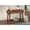 Homeroots 42" Brown Floor Shelf Console Table With Shelves And Drawers 524158 - alternate 6