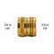 Proline Series Brass 3/4-in FHT x 3/4-in FIP Swivel Adapter GH-661B - alternate 3