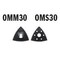 Cmt 3-5/8in DELTA SANDING PAD, PERFORATED FOR MULTI-MAT OMS30-X1 - alternate 1
