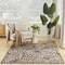 Homeroots 6' X 9' Brown And Ivory Palm Leaf Indoor Outdoor Area Rug 550159 - alternate 5