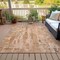 Homeroots 5' X 8' Orange And Gray Abstract Washable Indoor Outdoor Area Rug 632132 - alternate 6
