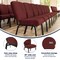 Flash Furniture Advantage Signature Elite Maroon Church Chair, 20" Wide PCRCB-104 - alternate 5