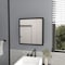 Homeroots 20" Black Wood Floating Bathroom Vanity 571354 - alternate 7