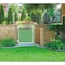 Nuvo Iron 45-in W x 46-in H Glossy Wht Coral Gate 48-in W Opening Self Close Hardware W/Dbl Side Handle ICG04546GW - alternate 5