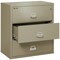 Fireking 3 Drawer, 1 Hr Fire & Impact Rated, 38" Wide Lateral Pewter 3-3822-CPE - alternate 3