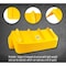 Mytee Products 8inx8inx24in Yellow Flatbed Corner Protector - V Shaped Edge Guard for Straps PCPVB24Y - alternate 5