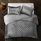 Homeroots Gray King Polyester 220 Thread Count Washable Down Comforter Set 528879 - alternate 4