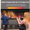 Edendirect 42 in. 3-Sided Freestanding Electric Fireplace Insert in Black with 13-Flame Colors, Remote Control ZR-BL42 - alternate 5