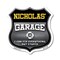 Signmission Nicholas's Garage I Can Fix Everything But Stupid, 6 Inch X 6 Inch, Plastic Sign SHI-P-6-490-NICHOLAS - alternate 1